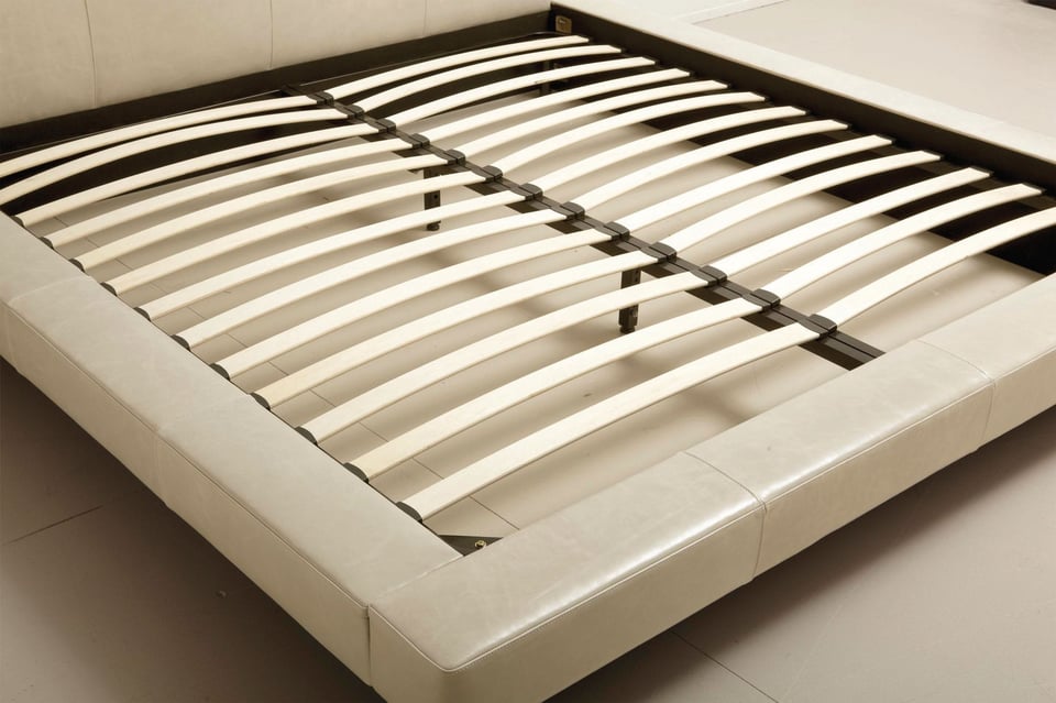 Bernhardt euro slat system to support a mattress